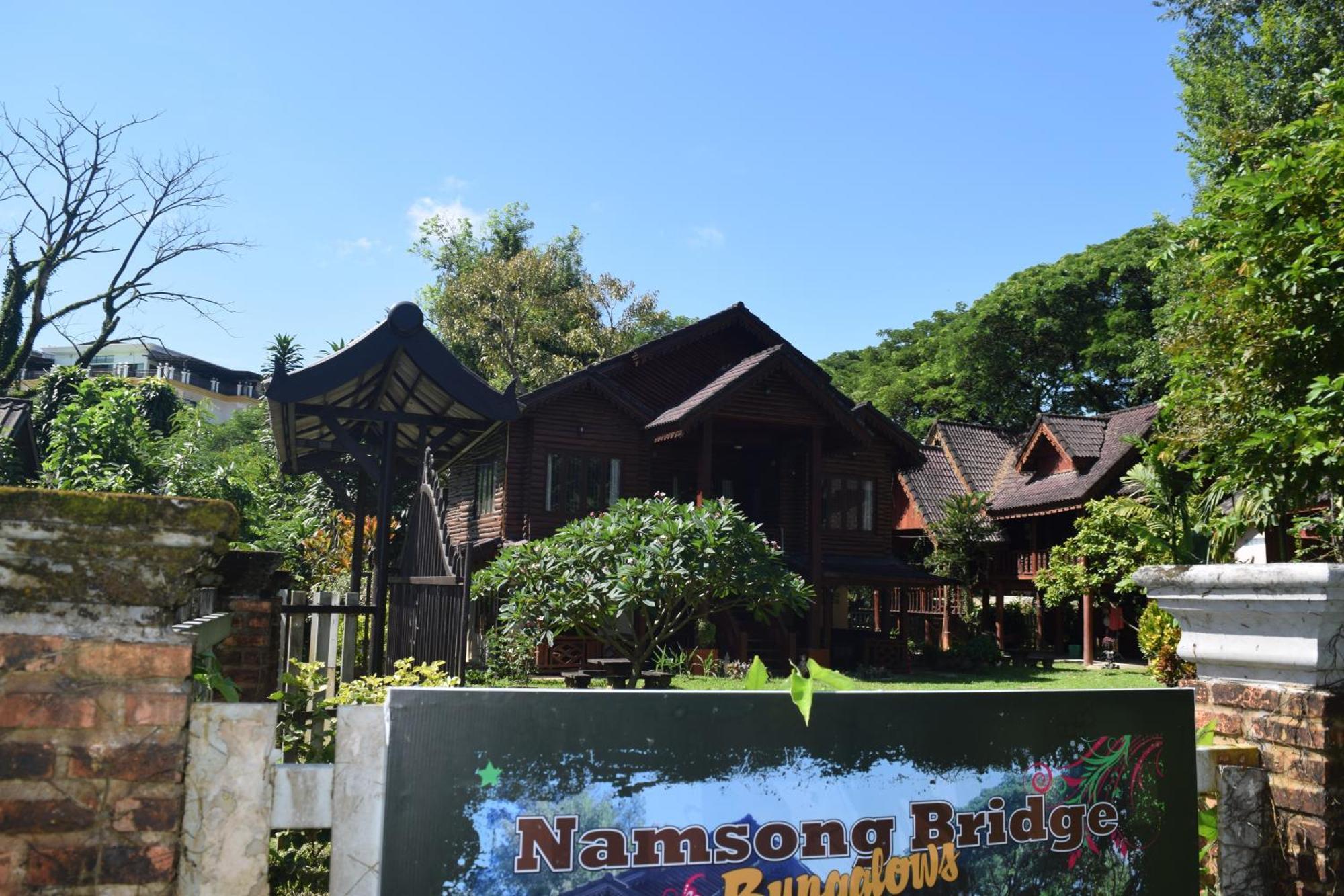 Namsong Bridge Bungalows Vang Vieng Eksteriør billede