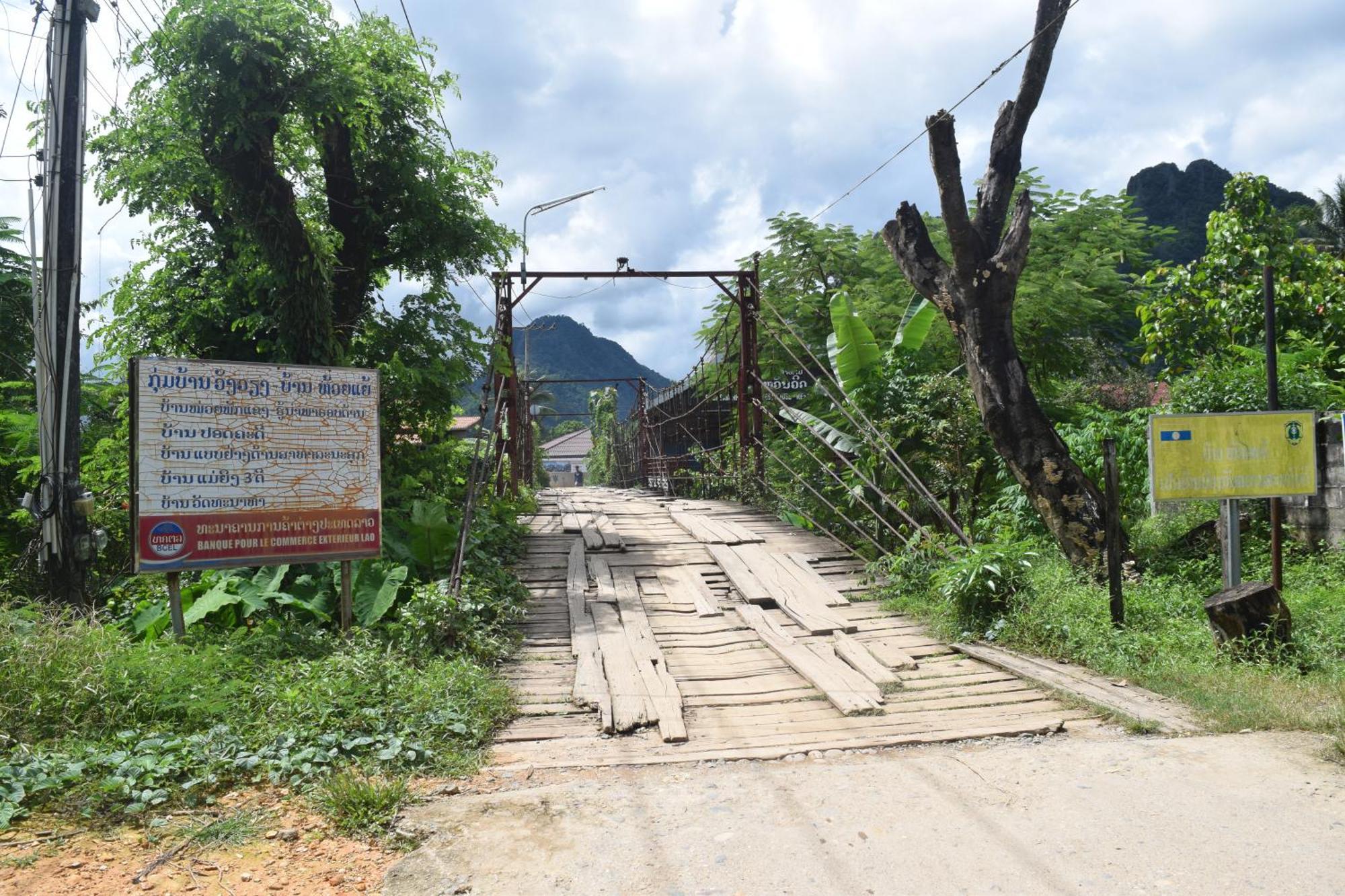 Namsong Bridge Bungalows Vang Vieng Eksteriør billede